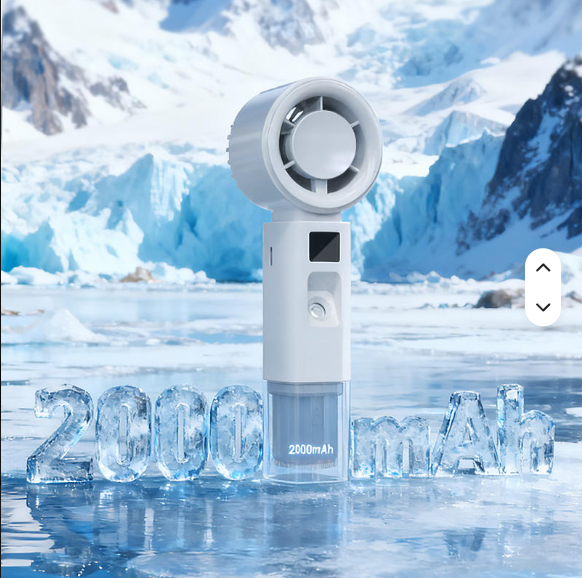 Ventilador portátil.
